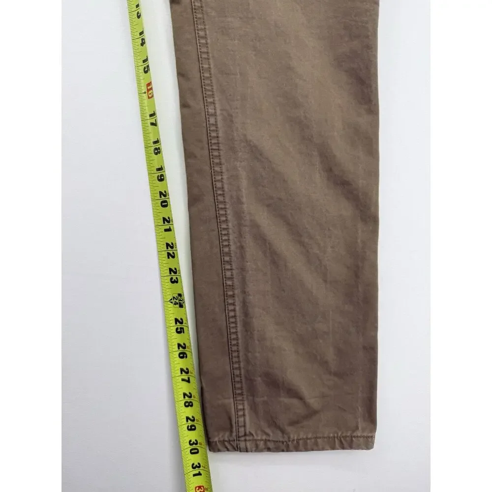 Levi’s 514 Straight Leg Mens White Tab Khaki Pants Size 32x30